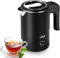 LEBENLANG Bollitore Elettrico in Acciaio Inossidabile - Risparmio Energetico 600W & Portatile 0,5L I Bollitore Acqua Teiera da Viaggio Electric Kettle