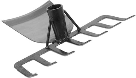 PHENOFICE De Jardín Multi-Funcional con Rastrillo y Tenedor Herramienta De Jardinería De Inoxidable para Cultivo De Flores y Huertos