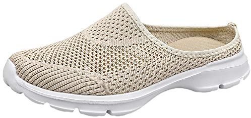 Zuecos y Mules Mujer Hombre Verano Zapatillas de casa | Respirable,ligeras,cómodas,antideslizante,Zapatos de Jardín,Sandalias de Playa Piscina,Pantuflas Interior Exterior