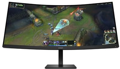 HP Omen 34 Zoll WQHD 180 Hz Curved-Gaming-Monitor – 34c G2
