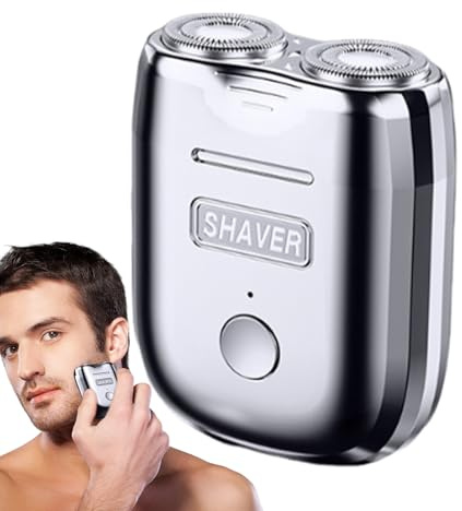 Maquinilla Eléctrica Para Hombre - Maquinilla Eléctrica Para Afeitado Próximo - Impermeable Inalámbrica Con Cabezal Magnético Recortador de Barba Afeitado Húmedo y Para Uso Doméstico y