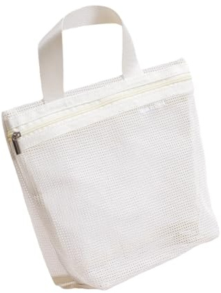 Borsa per cosmetici trasparente e amichevole, capacità, piano netto, edificio in poliestere permanente, pianificatore articoli da toeletta trasportabile, pianificatore visibile