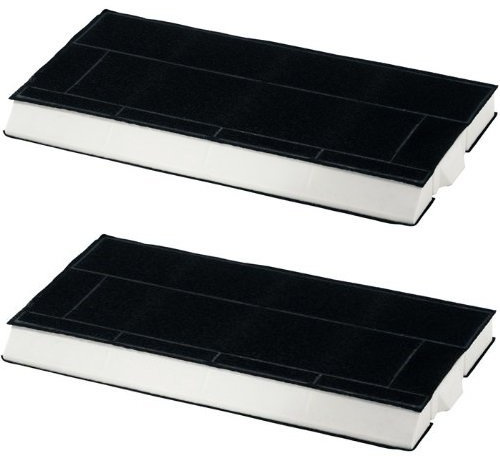 2 stycken kolfilter för avdragsbussar Siemens LI46630, LI48932 Bosch DHI655F, DHI645F, DHI955F Neff DA76B Constructa, Balay, kuppersbuss, Gaggenau – karbonfilter LZ45501 DHZ4506 Z5144X1