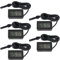 AITRIP 5PCS Digital Thermometer Hygrometer Mini Probe Thermometers Temperature Humidity Gauge Meter for Reptile Incubator Poultry Office Living Room black