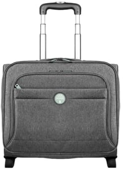 Port Designs Eco Trolley Vadderad 15,6 p, GRÅ, 15,6 Zoll, notebookväska