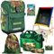 RAPTOR - T-Rex - Dino SPIRIT Smart Light Schulranzen-Set mit BLINKENDEM LED-Schloss 8teilig mit Sporttasche und Schreibtafel - Hausaufgabenheft Gratis