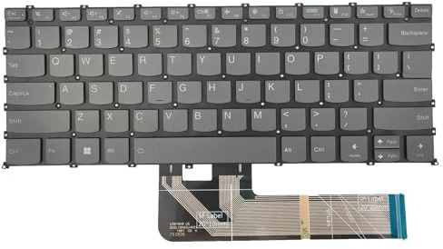 WWGTMC Teclado retroiluminado de repuesto para Lenovo ideaPad 5-14ITL05 ideaPad 5-14IIL05 ideaPad 5-14ARE05 ideaPad 5-14ALC05 Flex 5-14ARE05 Flex 5-14IIL05 Flex 5-14ITL05 Flex 5-14ALC05 US Diseño