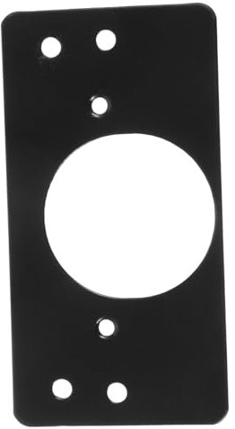 SEWOART Remendar Platos 2 Piezas Tablero Reparación Plato Reparación Soporte Placa Fijación Bisagra Reparación Orificios Para Tornillos Acero Inoxidable Copa Bisagra Espesar