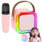 Geschenke Mädchen Karaoke Maschine Kinder: Wowstar Karaoke Mikrofon Kinder - Mini Karaoke Set mit Mikrofon - Kinder Spielzeug Geburtstags Geschenke für 3 4 5 6 8 7 9 10 11 12 Jahre Jungen Mädchen