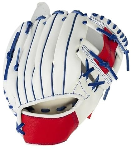 CBFGGOEUDFBS Profi-Baseball- und Softball-Schlaghandschuhe: Outdoor-Sportausrüstung – Präzise Passform, Komfort und Haltbarkeit(10.5inch White)