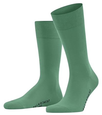 FALKE Herren Socken Cool 24/7 M So Baumwolle einfarbig 1 Paar, Türkis Oceangreen 7506, 39-40