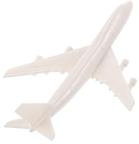 Abaodam Plastikflugzeugmodell Miniatur Für Stadtplanung Sandkastenanzeige Sammlerstück Mikroflugzeug Ausstellungsmodell Maßstab Bausatz Spielzeug Design Detailiert