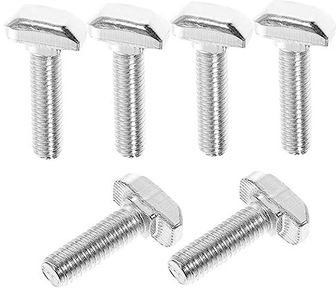 VINTORKY 30pezzi Bulloni T-slot Acciaio Inossidabile Viti Scorrevoli Per Profili Design Facile Da Installare Resistenza Alla Corrosione Per Utensili e Hardware