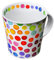 Becher Cairngorm Hot Spots aus Bone China 11cm 0,48l