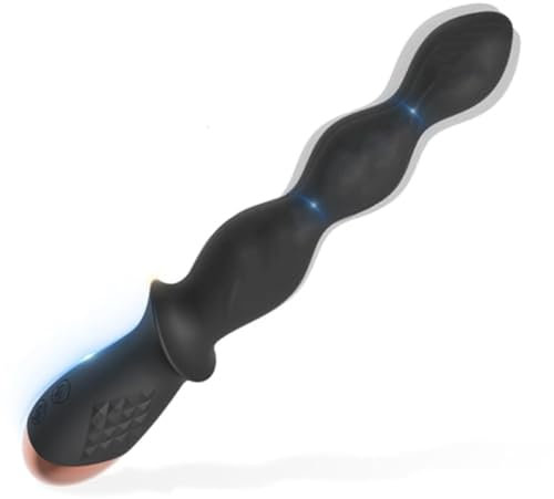 Vibratori anali per uomo, vibratori anali con rotazione, sex toys, vibratore butt plug con 10 modalità di vibrazione, massaggiatore prostatico, stimolatore punto G, vibratore dildo per principianti, s