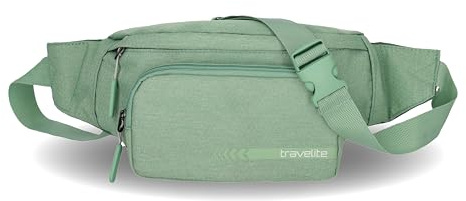Travelite Handgepäck Bauchtasche, Gepäck Serie Kick Off: Praktische Gürteltasche für Urlaub und Sport, 30 cm, 5 Liter