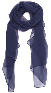 QUEEN HELENA Foulard Fantasia Sciarpa Velata Leggera Sottile Casual Morbida Donna