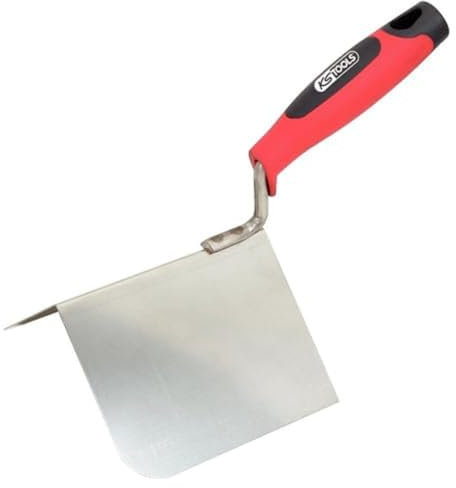 KS Tools 144.0242 Edelstahl Außen-Eckenkelle, 125mm