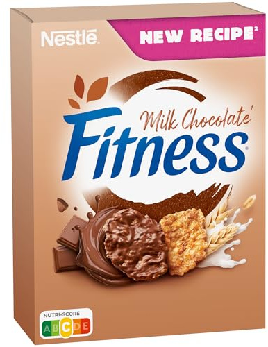 Cereales Nestlé Fitness Chocolate con Leche - 1 paquete de 375 g