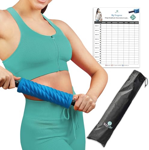 LIPOROLLER Post Liposuction Massager – Lymphatic Drainage Massager for Post Lipo Surgery – Quality EVA Material - Ridges and Grooves for Post-Op Recovery, Ideal Liposuction Recovery Supplies