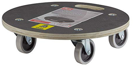 Möbelroller Siebdruckplatte Ø 380 mm 200 kg