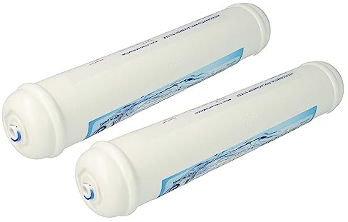 vhbw 2x Filtre à eau cartouche compatible avec LG Electronics GSL325PVCVD, GSL325PVQV, GSL325PZCV, GSL325PZCVD réfrigérateur Side-by-side