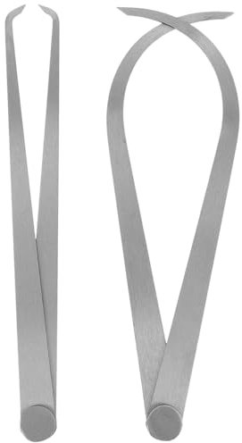 2 Piezas Calibrar Escultura Dentro Calibre De Esfera Calibre De Calibre Calibres De Medicion Herramientas Para Esculpir Calabazas Pinza Exterior Escultura De Arcilla Torno Acero