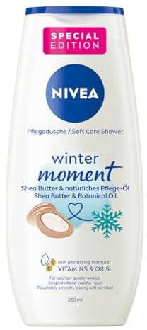 Nivea Gel doccia da donna – Winter Moment burro di karitè – 250 ml