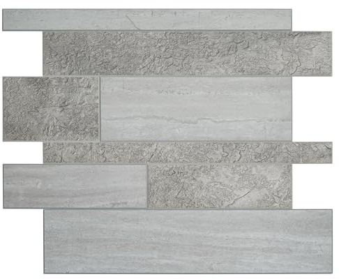 d-c-fix Wandfliese Premium Stone Mosaic (30,5 x 30,5 cm) - Klebefliese für Küche, Bad & Küchenrückwand – selbstklebend & wasserdicht