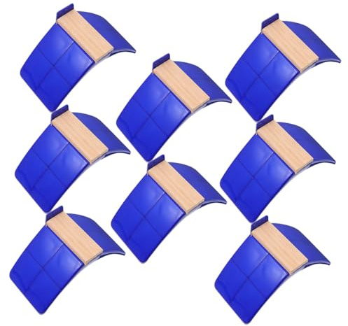 FRCOLOR 8 Stück Teiliges Tauben sitzbrett aus Holz und Kunststoff Glatte Oberfläche Sicherer Vogel sitzständer für Tauben und Vögel Natürliche Holzstruktur für Gesunde Füße als