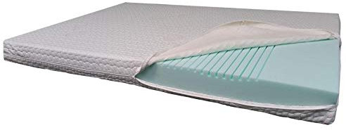 7-Zonen-Comfortschaum-Kern-Matratze 90x200x17,5cm, Härtegrad H1(RG40), Bezug Milano