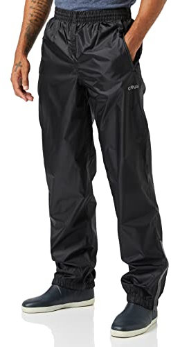 CMP - pantalones de lluvia para hombre, Negro, XXXL