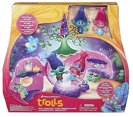 Hasbro B6560EU4 Trollstadt – Poppys krönningssal lekset