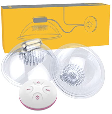 Multifunktional Vibrierender Brustsauger Für Orgasmus Nippelstimulator Brustmassagegerät, Elektrisch Nippelsauger Sex Nippelvibrator Mit 10 Vibrationen, 5 Intensitäten Für Frauen Paare