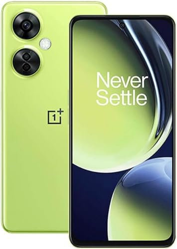 OnePlus Nord CE 3 Lite 5G - 8 Go de RAM + 128 Go de Stockage Smartphone débloqué avec Triple caméra 108MP - Garantie Constructeur de 2 Ans - Pastel Lime