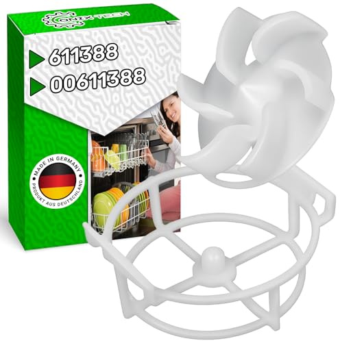 Arroseur Supérieur pour Lave Vaisselle avec le Code Original 00611388 611388 pour Bosch pour Siemens - MADE IN GERMANY - Garantie de 5 Ans – ONIX TECH