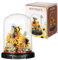 Aigidusansu Flower Bouquet and Insect Building Kit, Flowers Botanical Mini Building Blocks Set Toy for Adults, Christmas Birthday gift for Her Mom Wife Girlfriend (bee and sunflower)