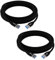 Mygatti USB 3.0 Kabel 5 Gbps（0.5 Meter，2Pack）,High Speed Transfer USB A Stecker auf A Stecker,Nylon geflochten, USB Verbindungskabel kompatibel mit Drucker, Kamera, externe Festplatte und mehr