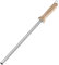 Navaris Diamond Knife Sharpener Steel - Chef Knife Sharpeners with Ergonomic Wooden Handle - Honing Rod for Chef's Knives, Paring Knives, Carving Knives, Japanese Kitchen Knives