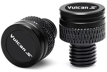 tappi fori specchietti moto accessori Per VULCAN S 650cc 650 CC Motocicletta CNC Specchio Retrovisore Laterale Tappo Per Foro Accessori(Vulcan S)