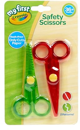 Crayola - Confezione 2 Paia di Forbici per Bambini [Importato da Francia]