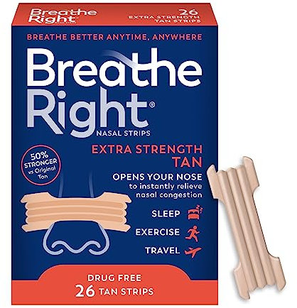 Breathe Right Extra Nasal Strips For Snore Relief - 26 ea / box