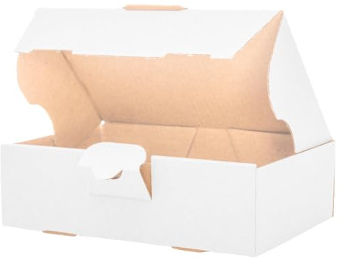 verpacking 500 Maxibriefkartons Maxibrief MB Weiß - 160 x 110 x 50 mm- Versand Post Faltschachtel Versandschachtel Büchersendung - optimal geeignet für den Versand (Innenmaß 150 x 105 x 46 mm)