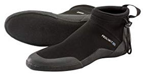 Prolimit Raider 2mm Neoprenanzug Schuh Schuh Universeller runder Zehenschuh an unserem OCL Leisten für bessere Passform und Performance, 45 EU, Schwarz