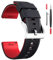 20mm Silikon Uhrenarmbänder, Silicone Watch Band Schnellverschluss Kautschuk Uhrenarmband für Männer Frauen weiches Ersatz