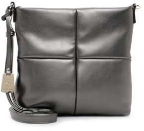 Emily & Noah Umhängetasche Nicole 64080 Damen Handtaschen Uni darksilver 833