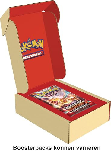 Pokémon-Sammelkartenspiel: Gemischtes Boosterbundle (Auswahl von 4 Boosterpacks – insgesamt 40 Karten) (Kann doppelte Boosterpacks enthalten)