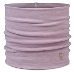 Buff Braga de Cuello Merino Heavyweight Hombre Mujer Adulto, Bufanda Multifuncional 100% Lana Merino, Senderismo, Aire Libre, Sostenible, Ligera, Gruesa, Talla Única, Rosa