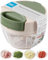 Taylor's Eye Witness 400ml Small Manual Food Chopper - Fruit, Nuts, Herbs and Vegetables Processor, Slicer, Cutter & Dicer. Pull String Mechanism, Stainless Steel Removable Blades & Dishwasher Safe