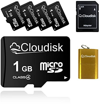 5pcsTarjeta Micro SD de 1 GB Tarjeta de Memoria MicroSD de 1 GB Clase 4, Venta al por Mayor